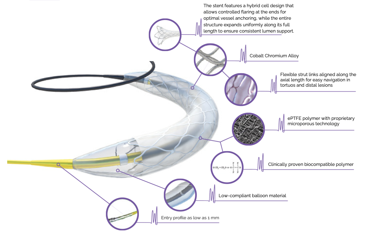 Celosia™ product features and medical device